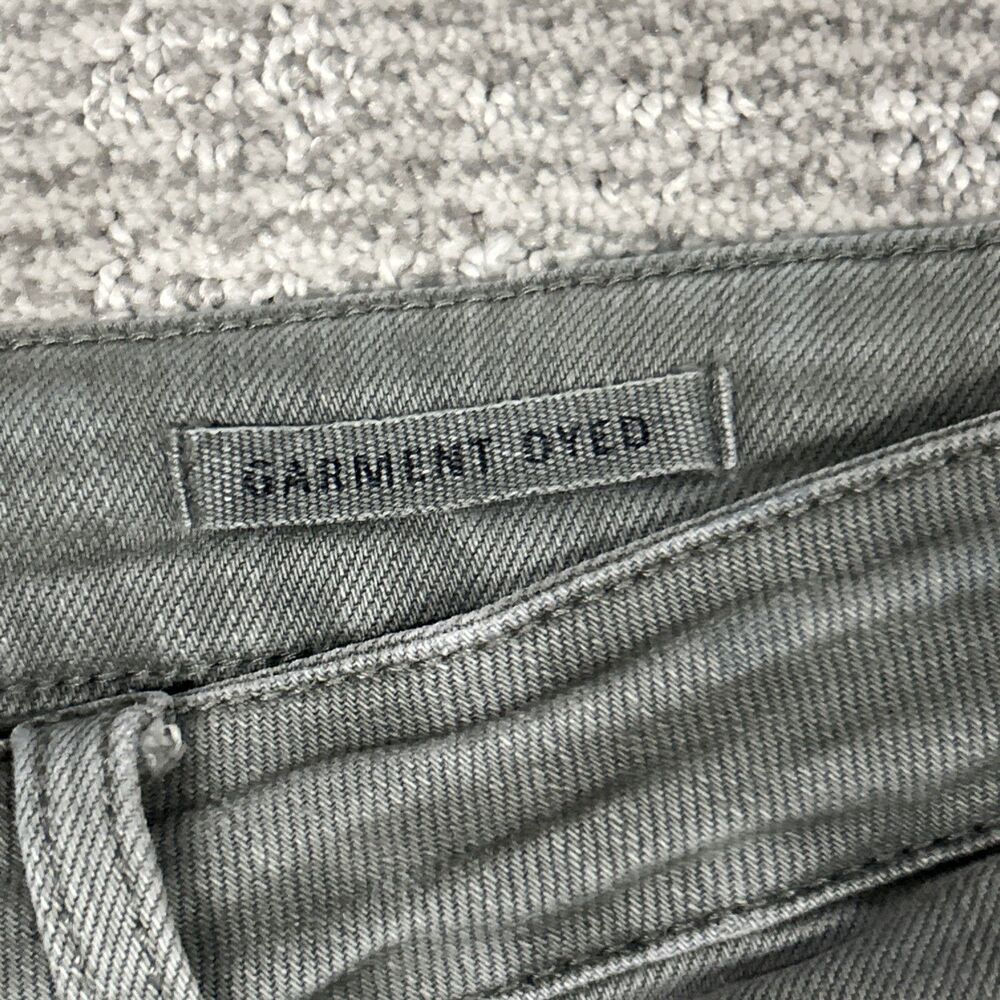 Judy Blue Wide Leg Crop Jeans Womens 18W Green Denim Garment Dyed Stretch - Picture 5 of 10